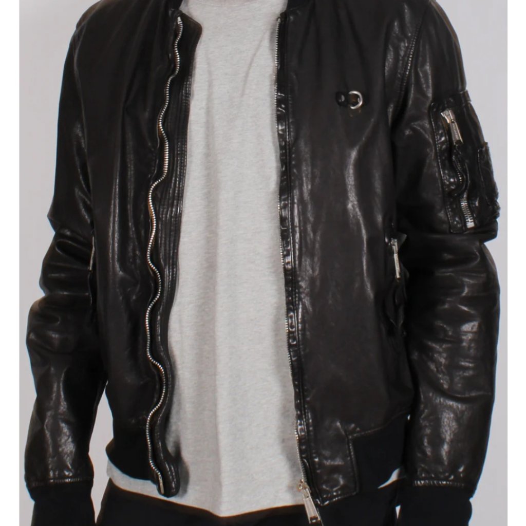 Dsquared2 Authentic Vintage Leather Jacket